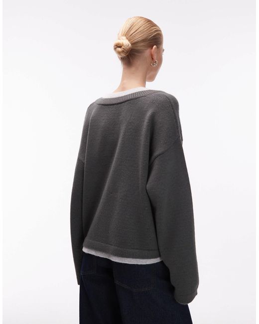 ASOS Gray – strickpullover