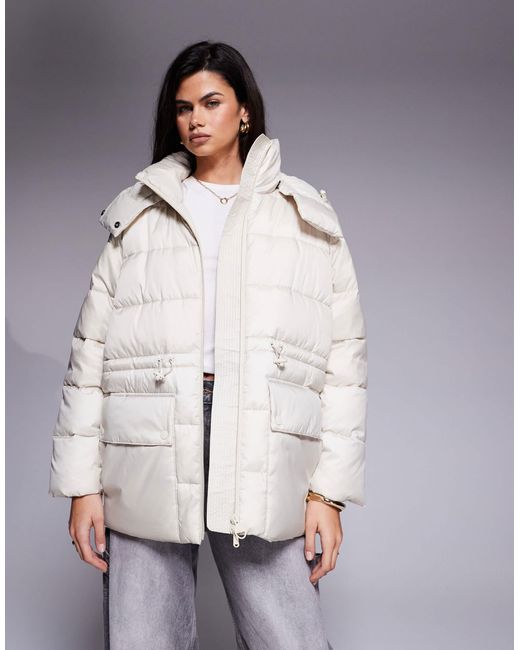 Barbour Purple Lisbon Puffer Jacket