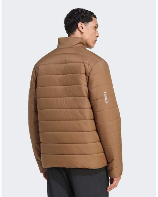 Adidas Originals Natural Terrex Multi Essentials Insulated Jacket for men