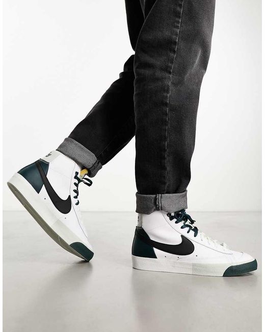 Nike Blazer Mid Pro Club in het Zwart voor heren | Lyst NL