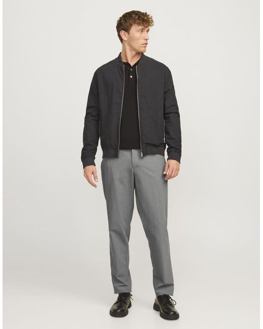 Jack & Jones Gray Chino Trousers for men