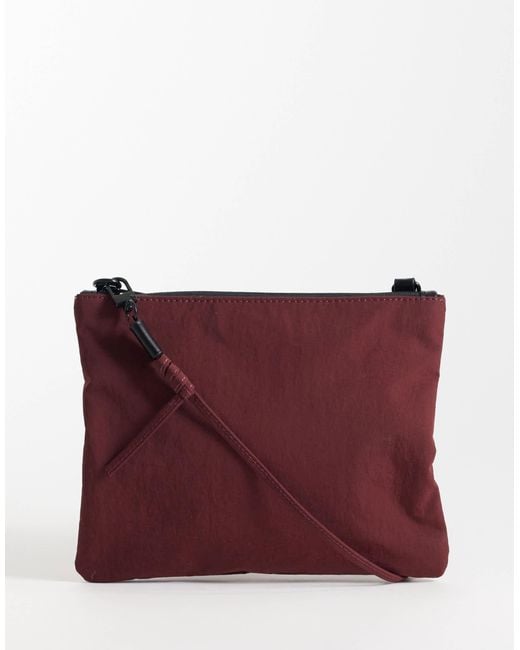 ASOS Purple Festival Tech Crossbody Bag for men