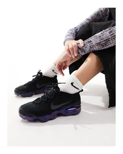 Nike Black Air Vapormax 2023 Flyknit Sneakers