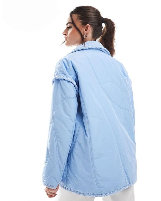 Threadbare Blue – steppjacke