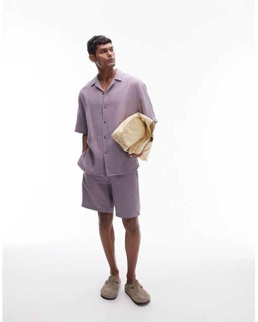 Topman – shorts in Purple für Herren