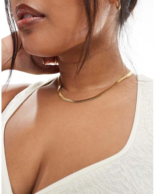 ASOS Asos Design Curve in het Brown