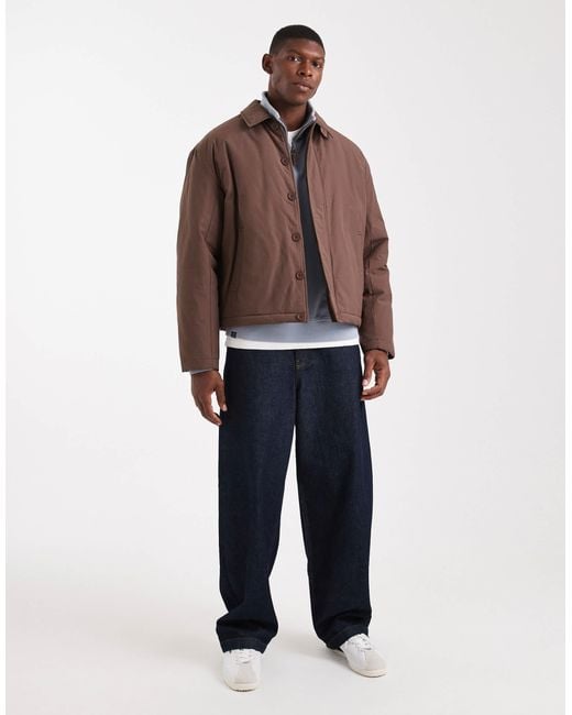 ASOS Brown Bomber Jacket for men