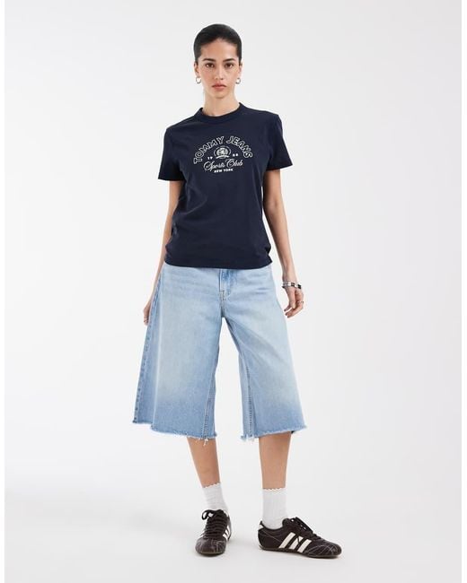 Tommy Hilfiger Blue Heritage Logo T-shirt