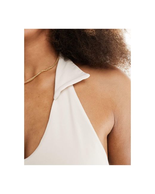 PacSun White Collar Detail Tennis Dress