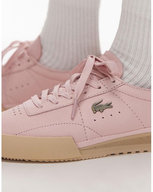 Aura - baskets Lacoste en coloris Pink