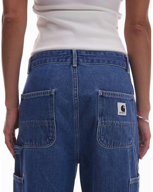 Carhartt Blue Pierce Straight Leg Jean