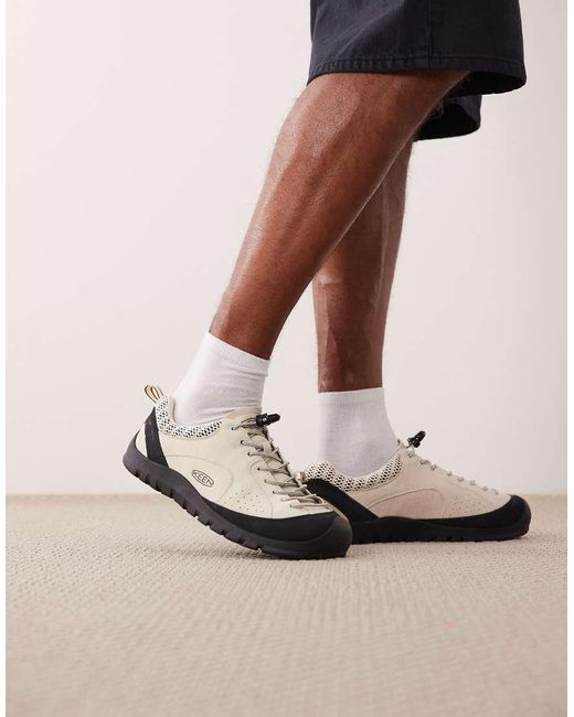 Keen Natural Jasper Rocks Brushed Suede Sneakers for men