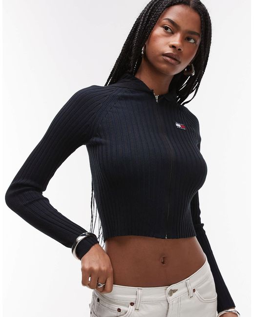 Tommy Hilfiger Blue – strickjacke