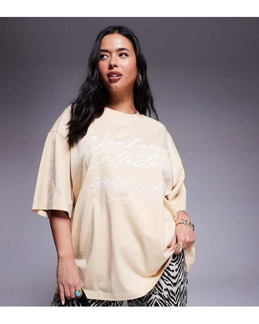 Weekend Collective Curve di ASOS in Natural