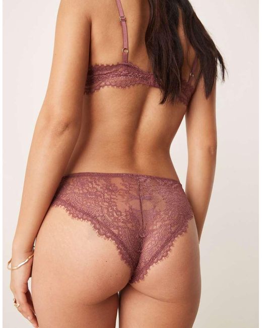 Free People Multicolor Happier Than Ever Tanga Briefs