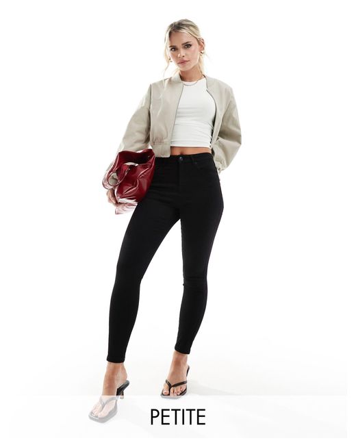 Sophia - jean skinny Vero Moda en coloris Black