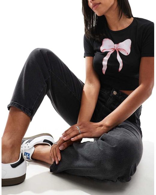 ONLY Black Troy High Waist Carrot Jeans