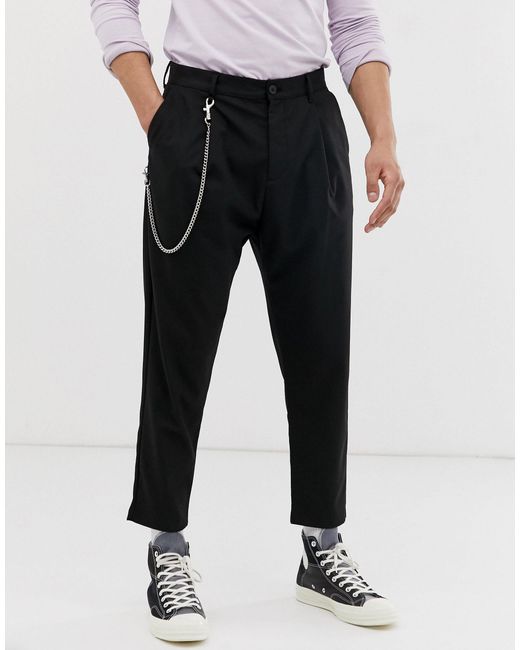 carrot fit pants mens