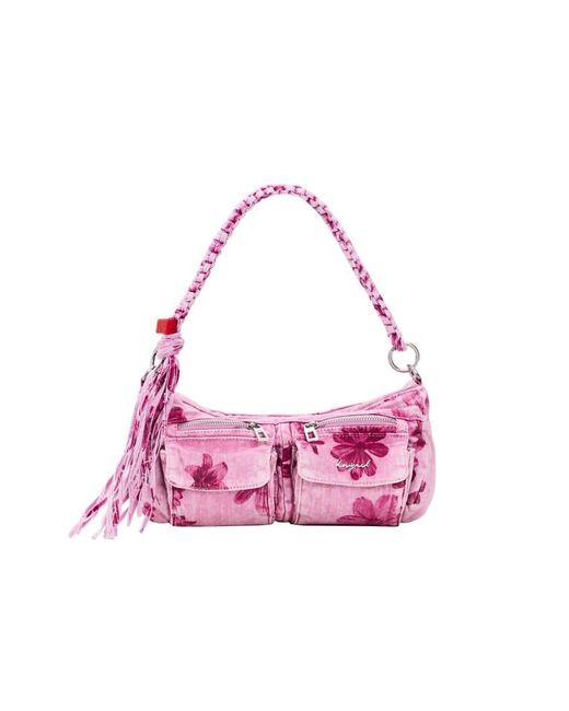 Borsa Media di Desigual in Pink