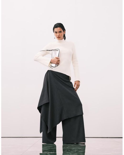 Jdy Pink Pull On Wide Leg Trousers