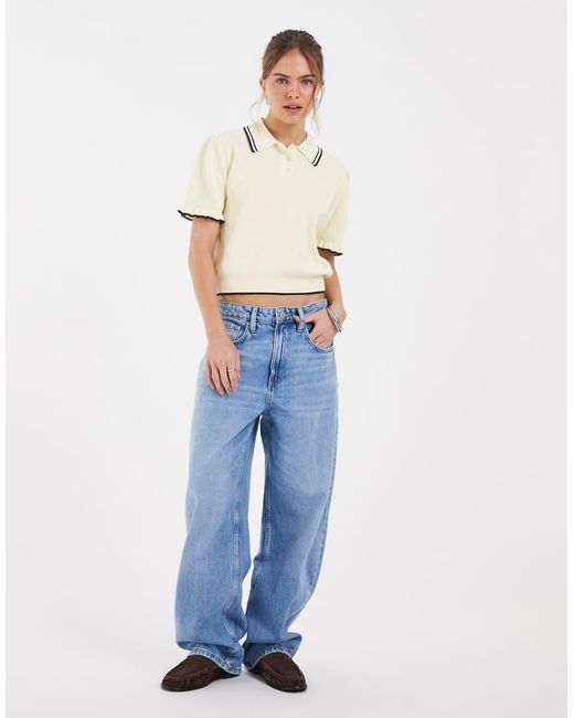 Levi's Natural Super Soft Short Sleeve Polo Top