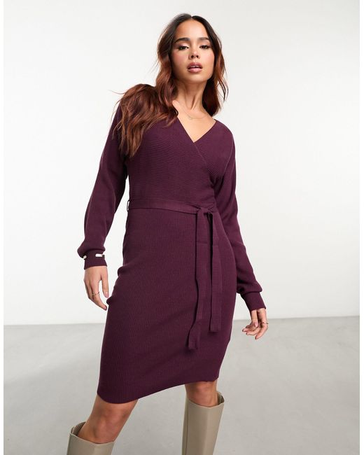 Vero moda cheap purple dress