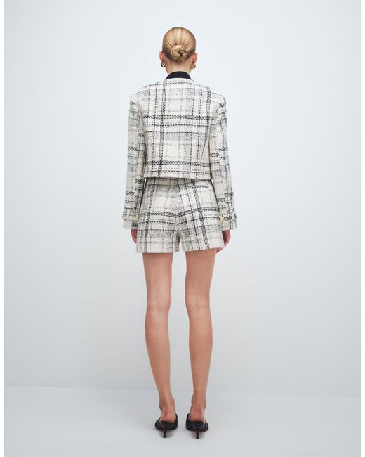 ASOS White Tailored Micro Shorts