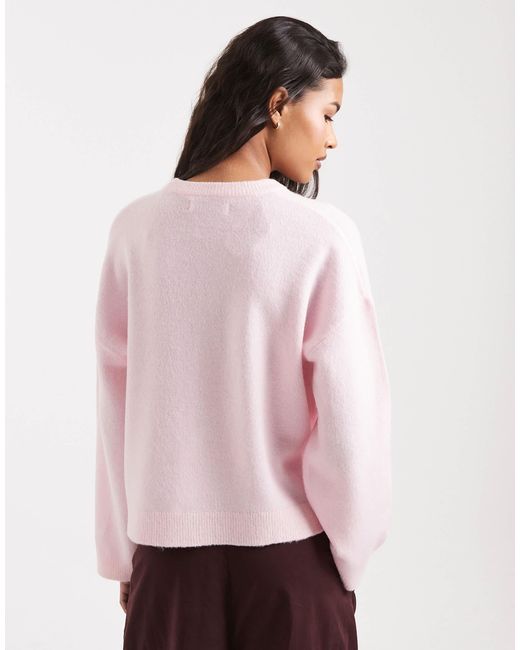 ONLY Pink – kastiger pullover