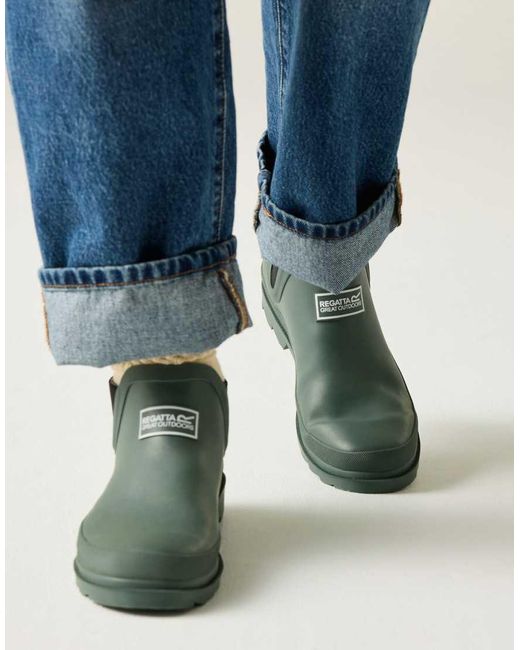 Regatta Blue Harper Low Wellies