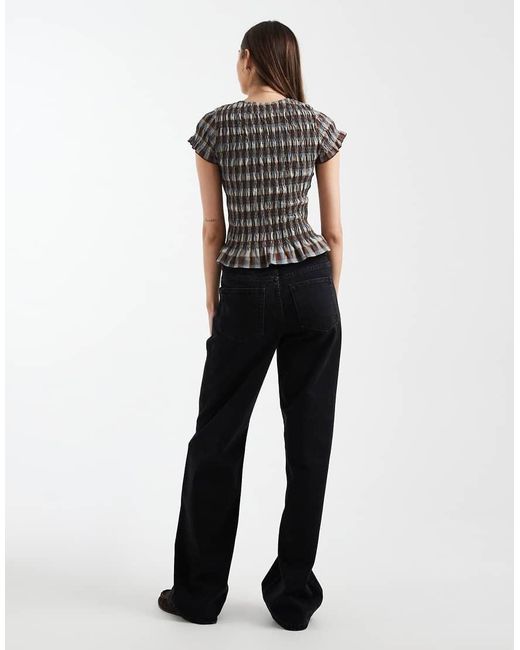 ASOS Black Asos Design Tall Low Rise Baggy Jeans