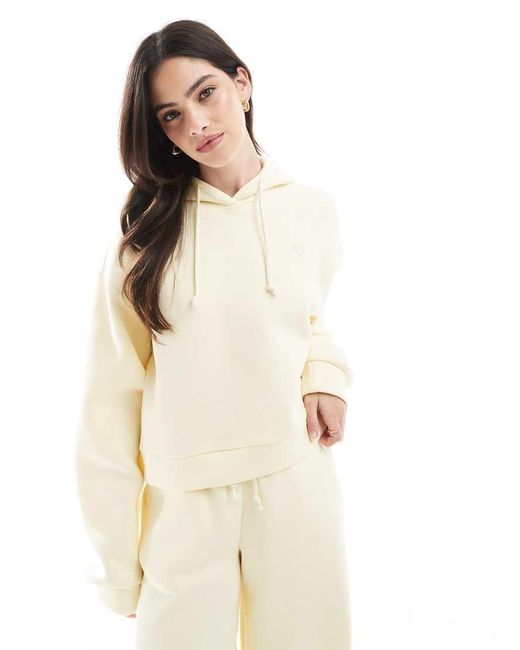 Miss Selfridge Natural Drop Shoulder Hoodie Sweat Co Ord