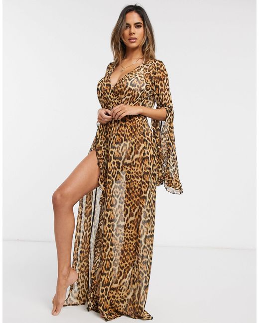 beach maxi kimono
