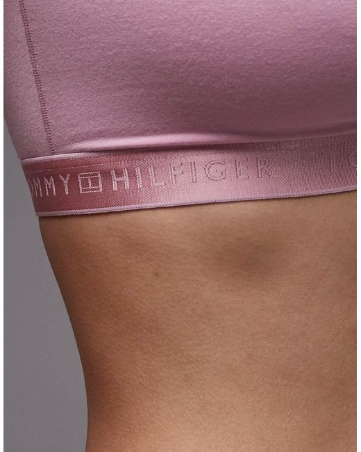 Tommy Hilfiger Brown Modern Logo Bralette