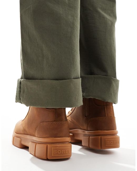 Sorel Green – explorer strt – schnürstiefel aus leder