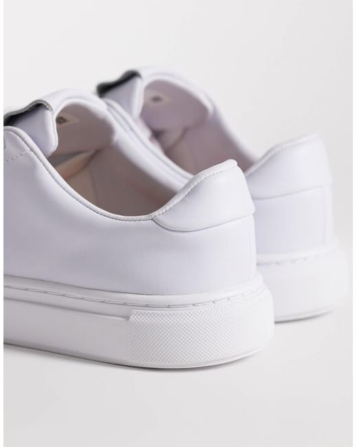 Fred Perry White – leder-sneaker