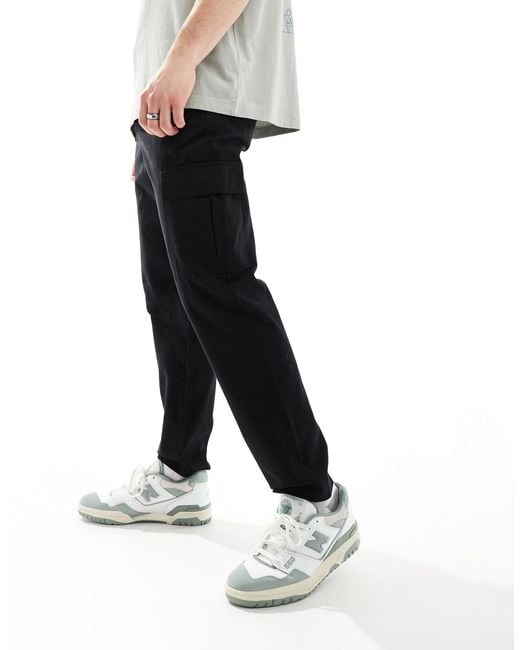 New Look White Cargo Trousers for men