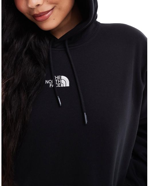 The North Face Black – essential – oversize-kapuzenpullover