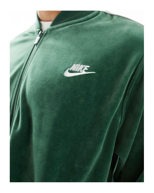 Chaqueta verde Nike de hombre de color Green