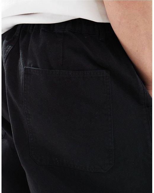 ASOS Oversized Baggy Broek in het White voor heren