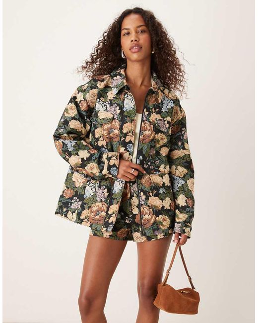 ASOS Multicolor Jacket With Pocket Detail