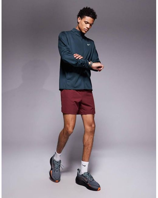 Nike Red Pro Dri-Fit 6 Inch Shorts for men
