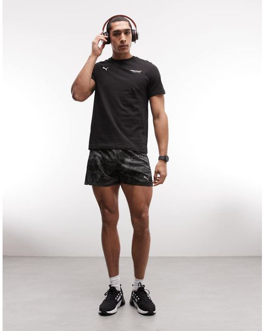 PUMA Black Mclaren Racing Graphic Tee for men