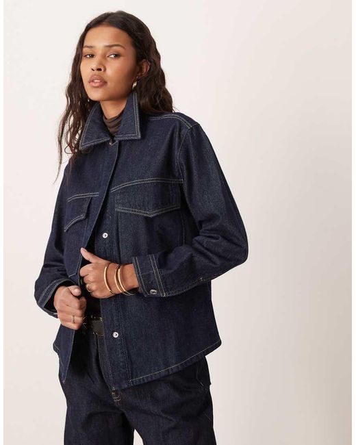 Aylin di Mango in Blue