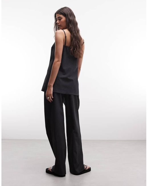 Collusion Blue Wide Leg Trouser