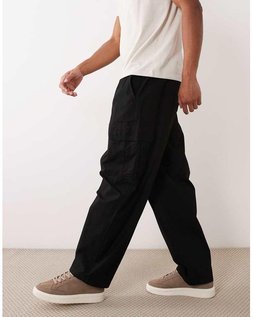 Jack & Jones Natural Barrel Fit Cargo Trouser for men