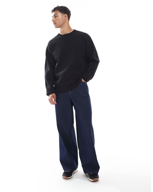Jack & Jones – weicher pullover in Blue für Herren