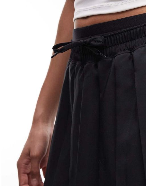 Nike Black Pleated Mini Skirt