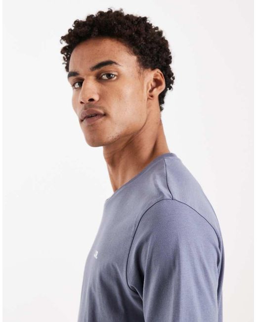 JJ Rebel Blue Small Logo T-shirt Inlight for men