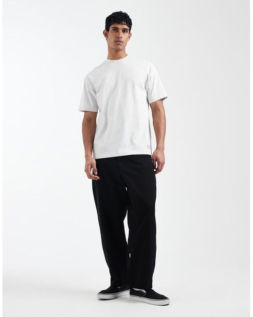 Vans White Premium Loose Fit Tshirt for men