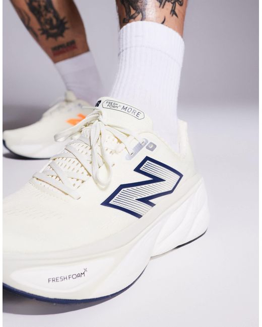 New Balance – more – lauf-sneaker in White für Herren